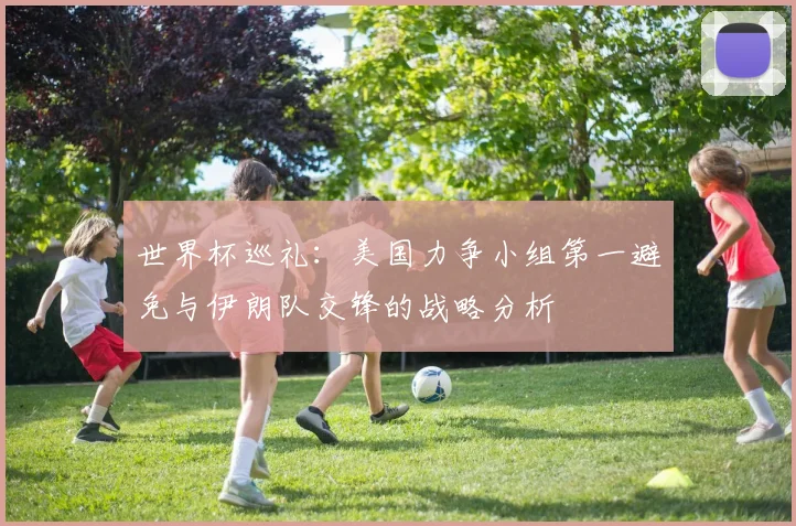 世界杯巡礼：美国力争小组第一避免与伊朗队交锋的战略分析